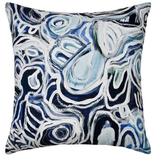 Message Sticks Linen Cushion - 60x60cm