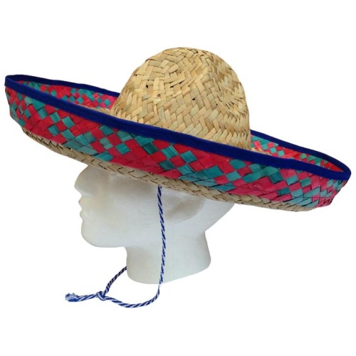 Mexican SOMBRERO Fancy Dress Straw Party Costume Hat Cap Spanish