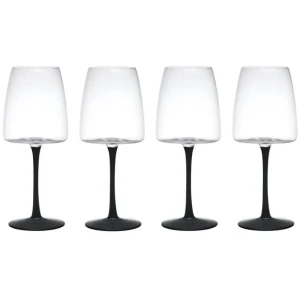 Mikasa Palermo 4 Piece Crystal Red Wine Glass Set 450ml