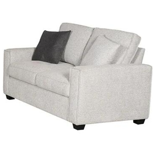 Milano 2 Seater Sofa Set Polyester Fabric Multilayer Two Pillows Attached Individual Pocket Spring