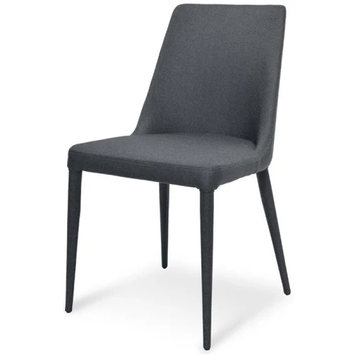Millie Fabric Dining Chair - Gunmetal Grey - Last One by Interior Secrets - AfterPay Available