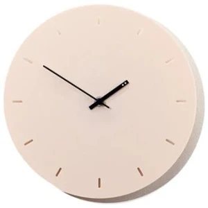 Minimal 25cm Wall Clock - Almond Cream by Interior Secrets - AfterPay Available