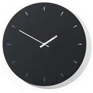 Minimal 25cm Wall Clock - Black by Interior Secrets - AfterPay Available