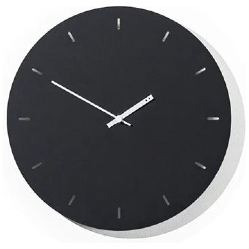 Minimal 25cm Wall Clock - Black by Interior Secrets - AfterPay Available