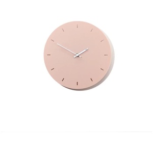 Minimal 25cm Wall Clock - Blush by Interior Secrets - AfterPay Available