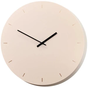 Minimal 49cm Wall Clock - Almond Cream by Interior Secrets - AfterPay Available