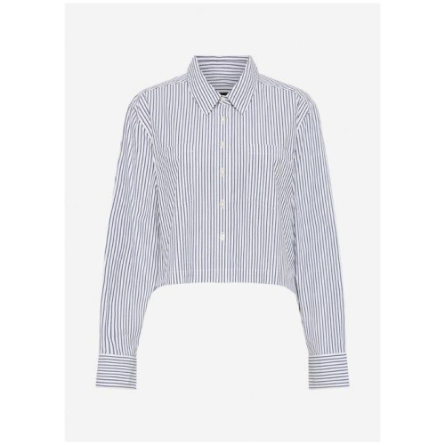Mireya Cropped Stripe Shirt
