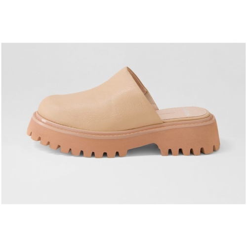 Mollini Seliya Mo Dk Nude Leather Dk Nude Shoes Womens Shoes Casual Flat Shoes