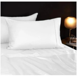 Morrissey 1700TC Cotton Rich Sheet Set White Queen