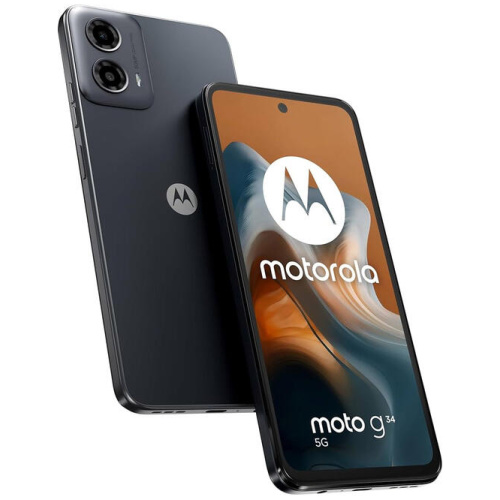 Motorola G34 5G (Dual Sim, 6.5'', 128GB/4GB, VF) - Charcoal Black