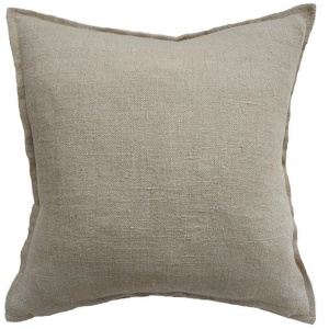 Mulberi Flaxmill Linen Cushion - Doeskin by Interior Secrets - AfterPay Available