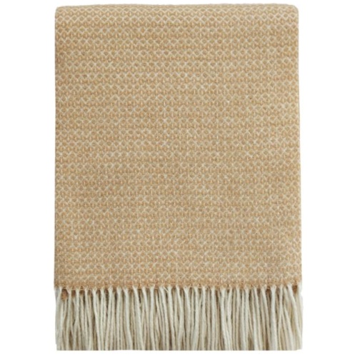 Mulberi Littano Merino Wool Blend Throw - Latte by Interior Secrets - AfterPay Available