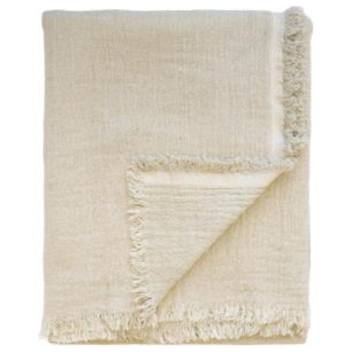 Mulberi Papyrus Throw - Ecru by Interior Secrets - AfterPay Available