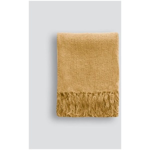 Mulberi Serenade Throw - Butterscotch by Interior Secrets - AfterPay Available