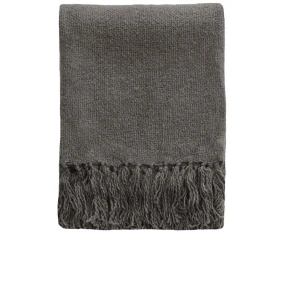 Mulberi Serenade Throw - Charcoal by Interior Secrets - AfterPay Available