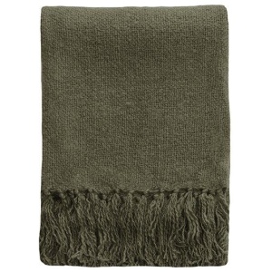 Mulberi Serenade Throw - Olive by Interior Secrets - AfterPay Available