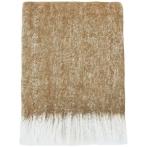 Mulberi Sorrento Wool Blend Throw - Caramel by Interior Secrets - AfterPay Available