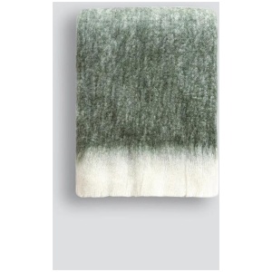 Mulberi Sorrento Wool Blend Throw - Chive by Interior Secrets - AfterPay Available
