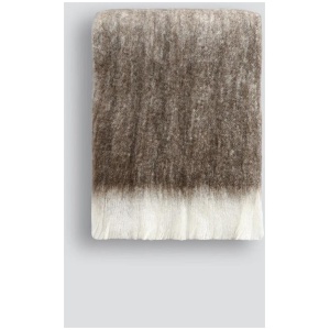 Mulberi Sorrento Wool Blend Throw - Cocoa by Interior Secrets - AfterPay Available