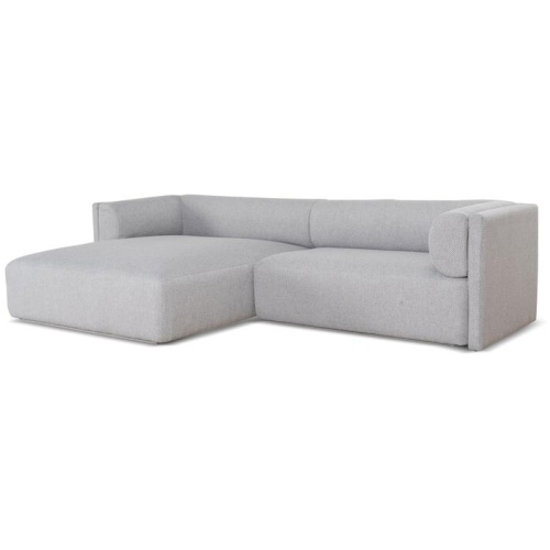 Mullen Left Chaise Sofa - Grey by Interior Secrets - AfterPay Available