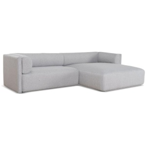 Mullen Right Chaise Sofa - Grey by Interior Secrets - AfterPay Available