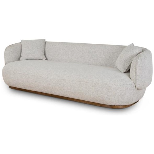 Mylo 3 Seater Sofa - Pepper Beige by Interior Secrets - AfterPay Available