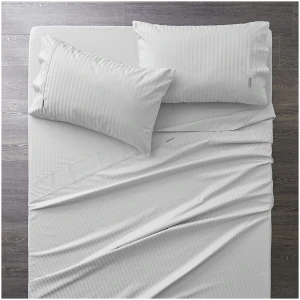 Nassor Stripe 700TC Egyptian Cotton King Sheet Set