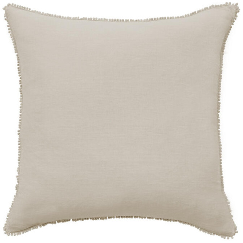 Natural linen Oversize Linen Cushion - 60x60cm