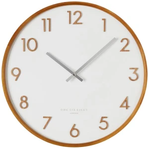 Navi 35cm Wall Clock - White by Interior Secrets - AfterPay Available