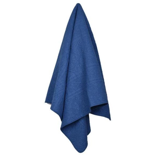 Navy Classic 100% Cotton Throw