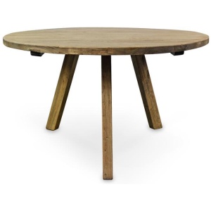 Nena Reclaimed 1.25m Round Wooden Dining Table by Interior Secrets - AfterPay Available