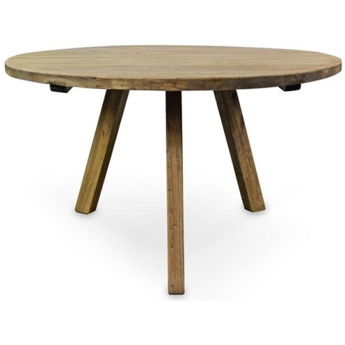 Nena Reclaimed 1.25m Round Wooden Dining Table by Interior Secrets - AfterPay Available