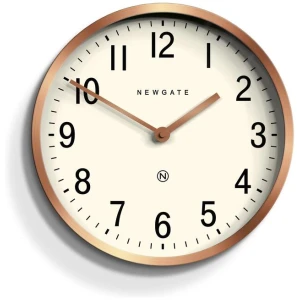 Newgate Master Edwards Wall Clock Copper