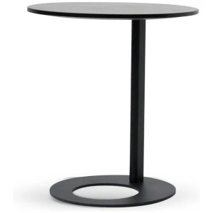 Nielsen 50cm Wooden Side Table - Full Black by Interior Secrets - AfterPay Available