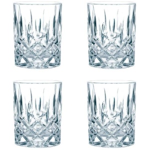 Noblesse 4-Piece Crystal Whisky Tumbler Set 295ml Size 9.8X8.2cm by Nachtmann