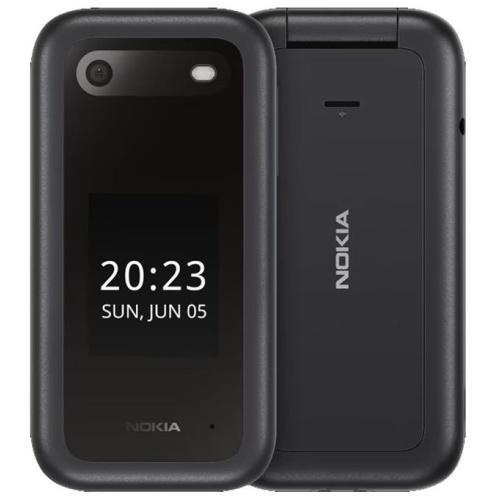 Nokia 2660 Flip (Dual Sim, 2.8", 32GB, 4G) - Anzo Black