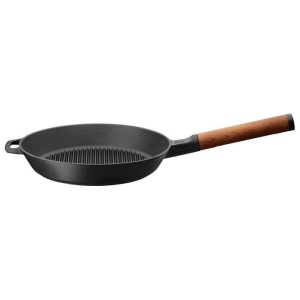 Norden Cast Iron Non-Stick Grill Pan Made in Finland Size 52X28.3X11.2 by Fiskars