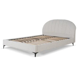 Olin Fabric Queen Bed Frame - Clay Grey by Interior Secrets - AfterPay Available