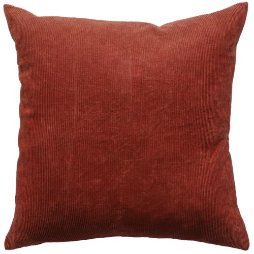 Ollo Kenzo Cotton Corduroy Cushion - Terracotta by Interior Secrets - AfterPay Available
