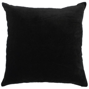 Ollo Majestic Cotton & Linen Cushion - Black by Interior Secrets - AfterPay Available