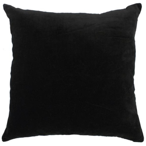 Ollo Majestic Cotton & Linen Cushion - Black by Interior Secrets - AfterPay Available