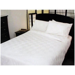 Orient Sense Dominic White Quilt Cover Set - Queen