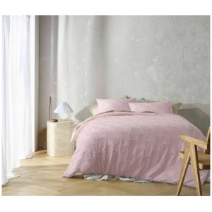 Orion White Quilt Cover by Vintage Design Homeware Queen