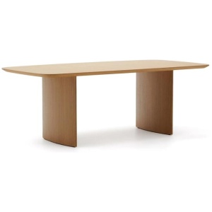 Ottil 2.4m Oak Veneer Dining Table - Natural by Interior Secrets - AfterPay Available