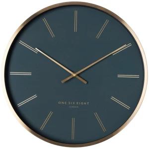 Otto 40cm Wall Clock - Petrol Blue by Interior Secrets - AfterPay Available