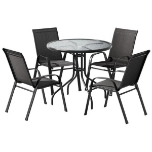 Outdoor Dining Set Table and Chairs Patio Garden Furniture Bistro Set