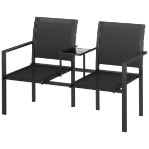 Outdoor Garden Bench Seat Chair Table Loveseat Patio Furniture Park