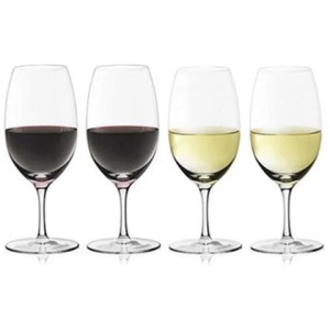 Outdoors Red or Wine Glass Set of 4 Size 463ml in White by Plumm