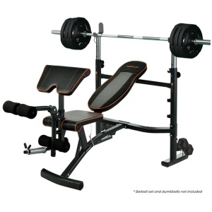 PROFLEX Adjustable Incline Weight Bench for Home Gym Fitness Training