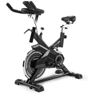 PROFLEX Commercial Spin Bike Flywheel Exercise Bike Grey - SPN750 II